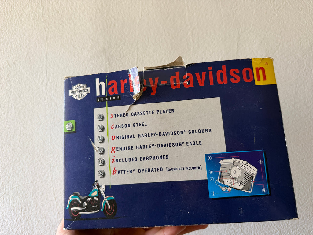 Reproductor de cassette Harley Davison