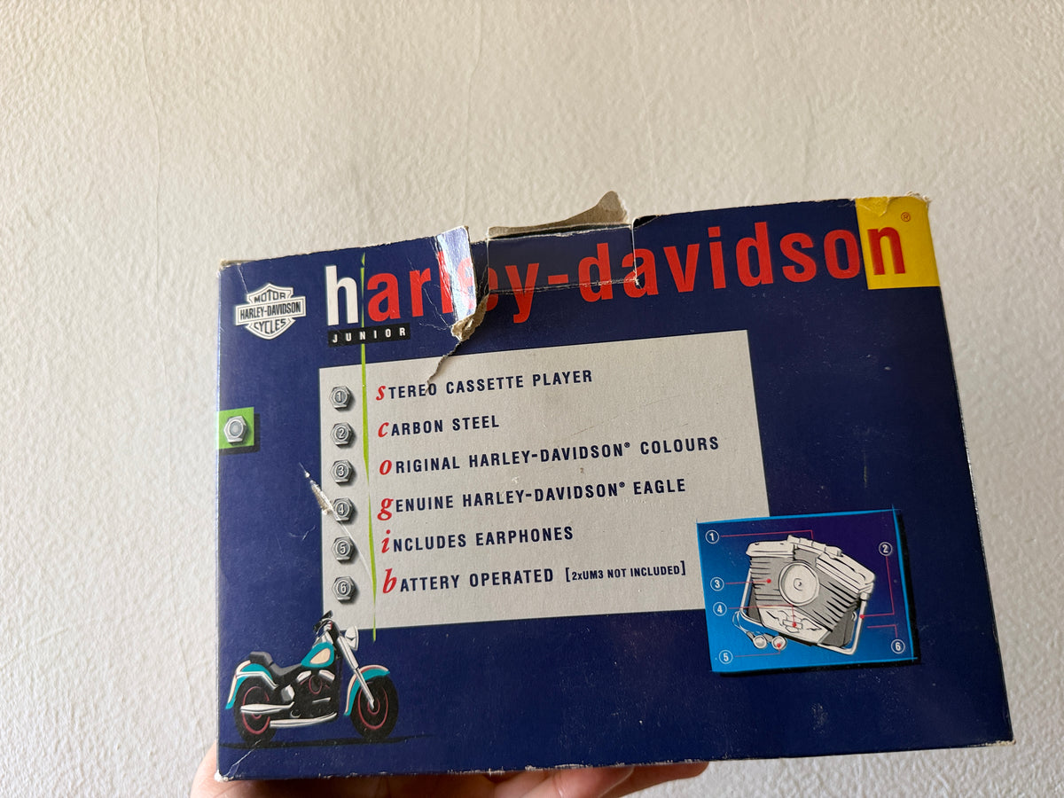 Reproductor de cassette Harley Davison