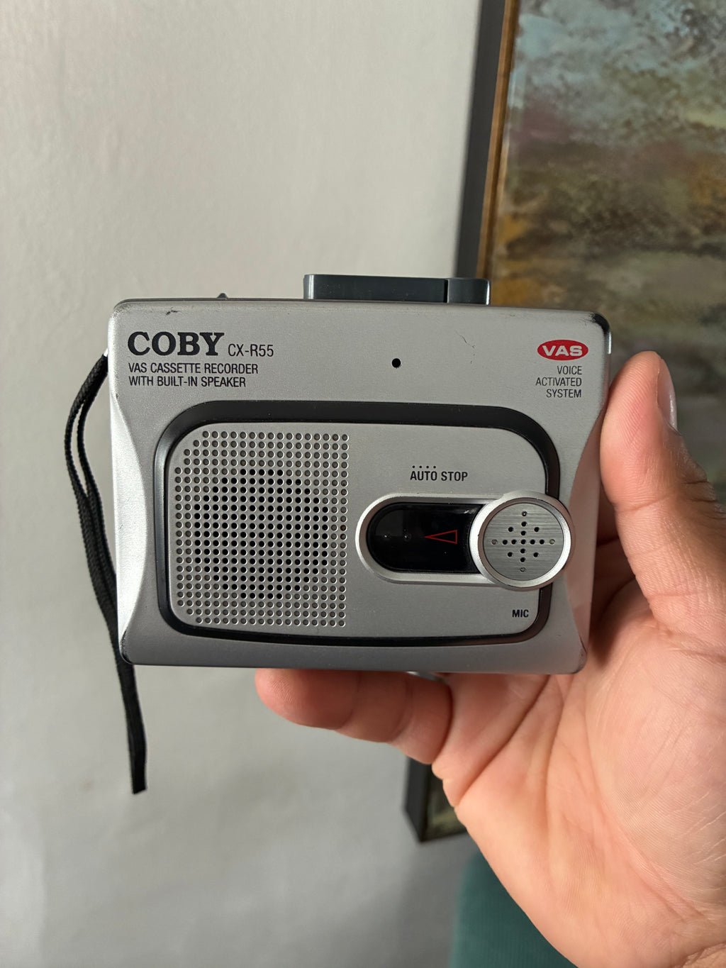 📼 Grabadora de Cassette COBY CX-R55 con Bocina