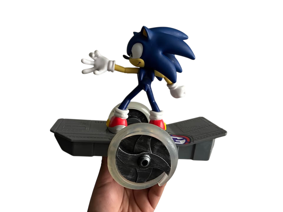 Sonic The Hedgehog Speed RC Jakks Pacific – Vehículo a Control Remoto 2.4 GHz
