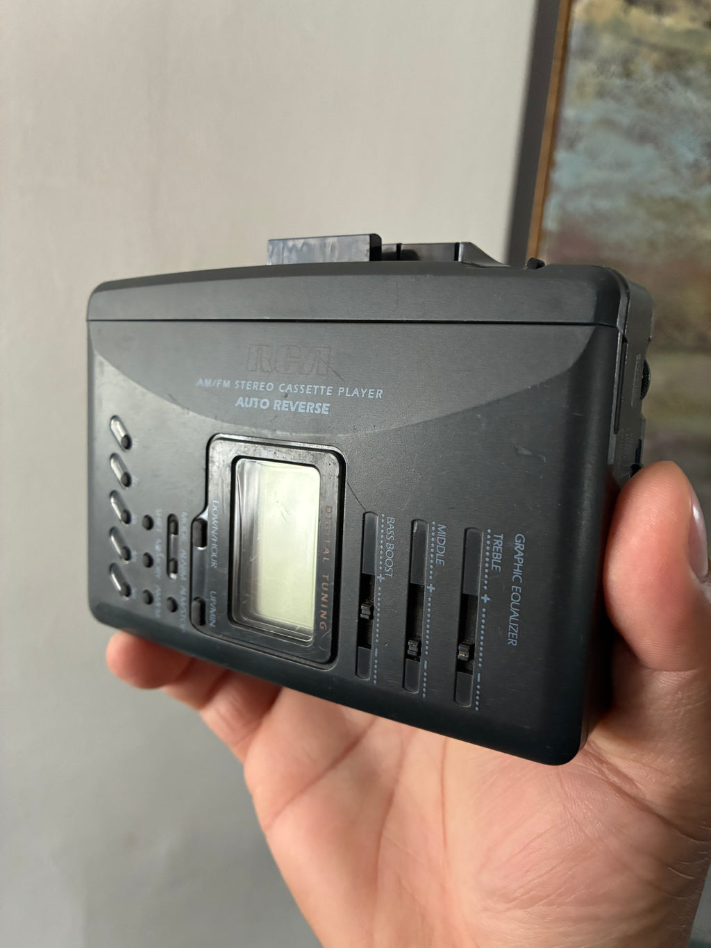 📻 Walkman RCA AM/FM con Cassette – Vintage
