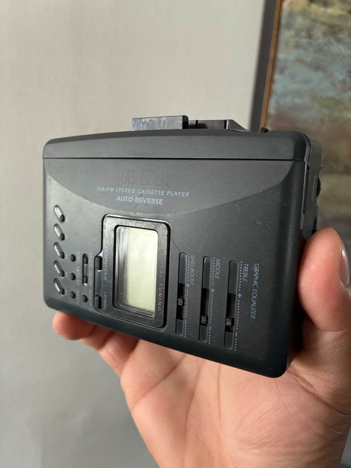 📻 Walkman RCA AM/FM con Cassette – Vintage
