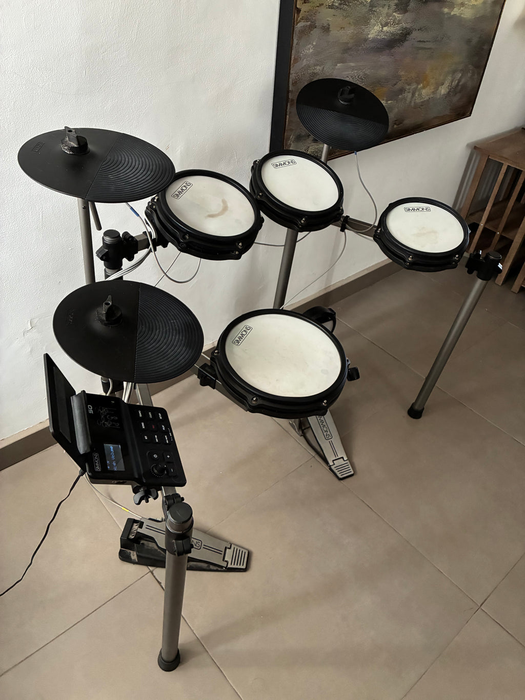 🥁 Batería Electrónica Simmons Titan 50 – Completa