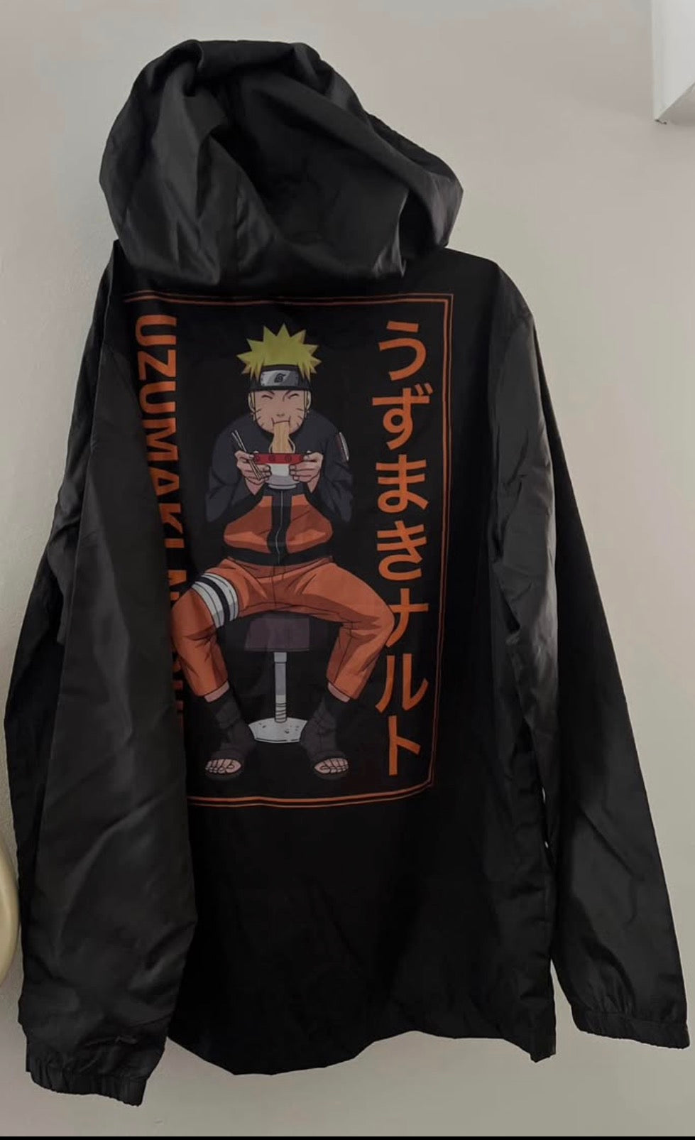 Chamarra rompe vientos de Naruto