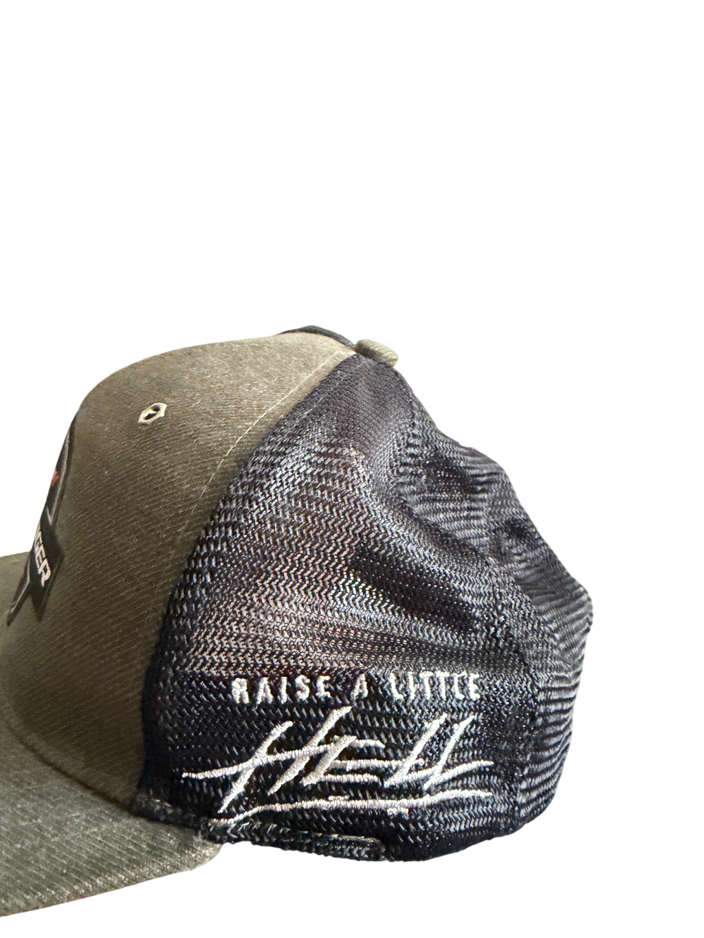 Gorra Dodge Challenger SRT Trucker Gris y Negra