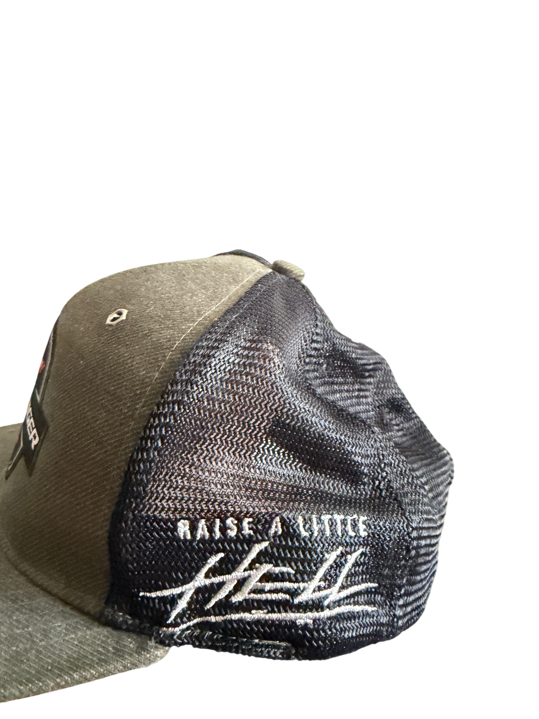 Gorra Dodge Challenger SRT Trucker Gris y Negra