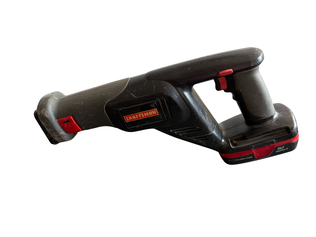 Set de Herramientas Inalámbricas Craftsman 19.2V – Taladro, Sierra Circular, Sierra Sable y Taladro Angular + Batería y Cargador