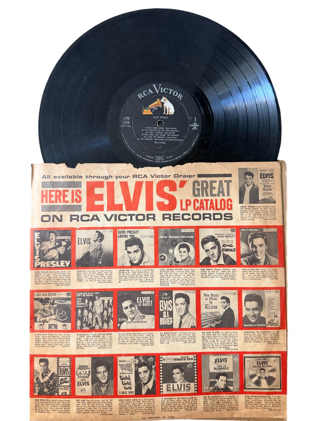 Colección de 9 Discos de Vinil de Elvis Presley