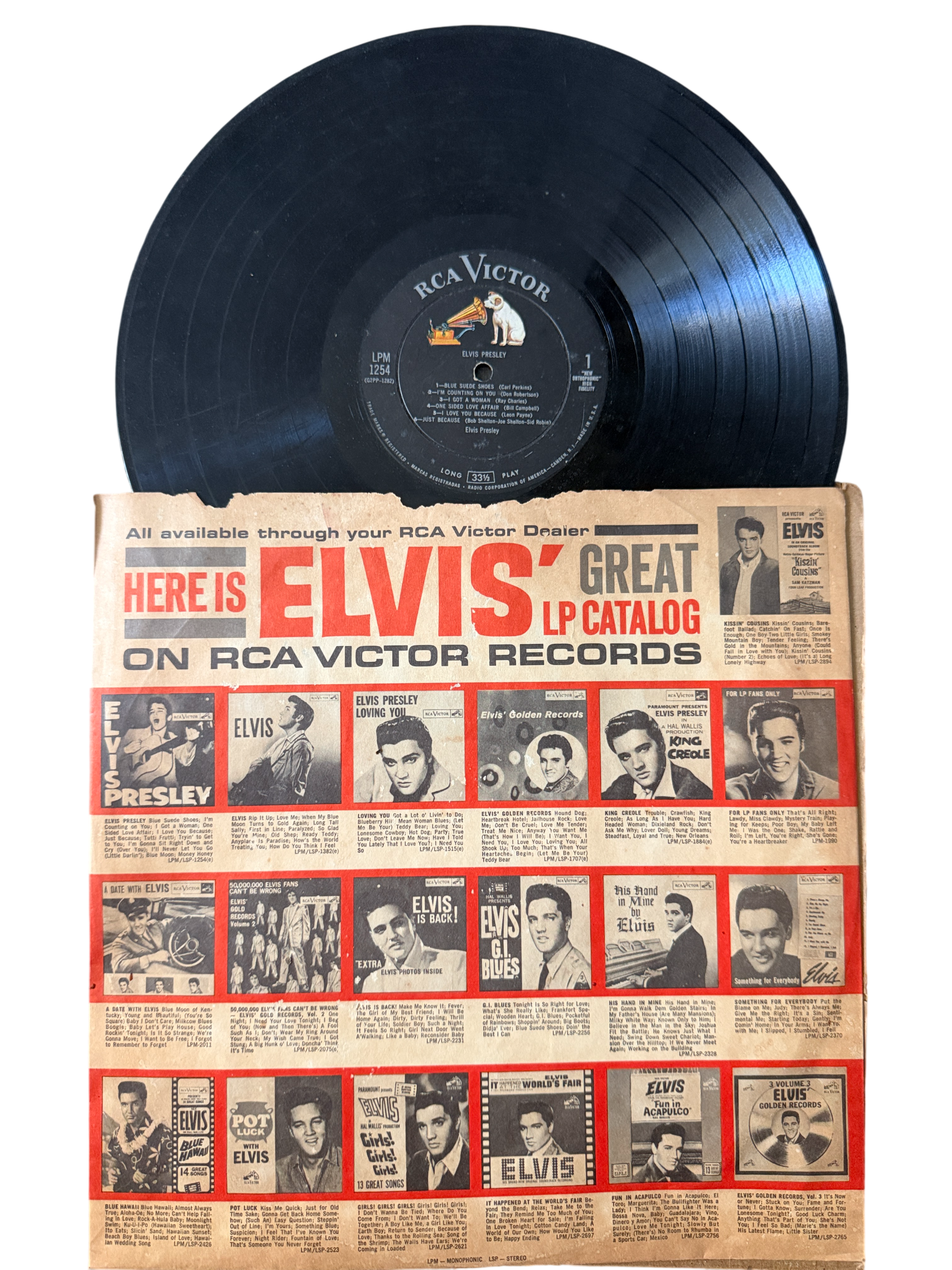 Colección de 9 Discos de Vinil de Elvis Presley