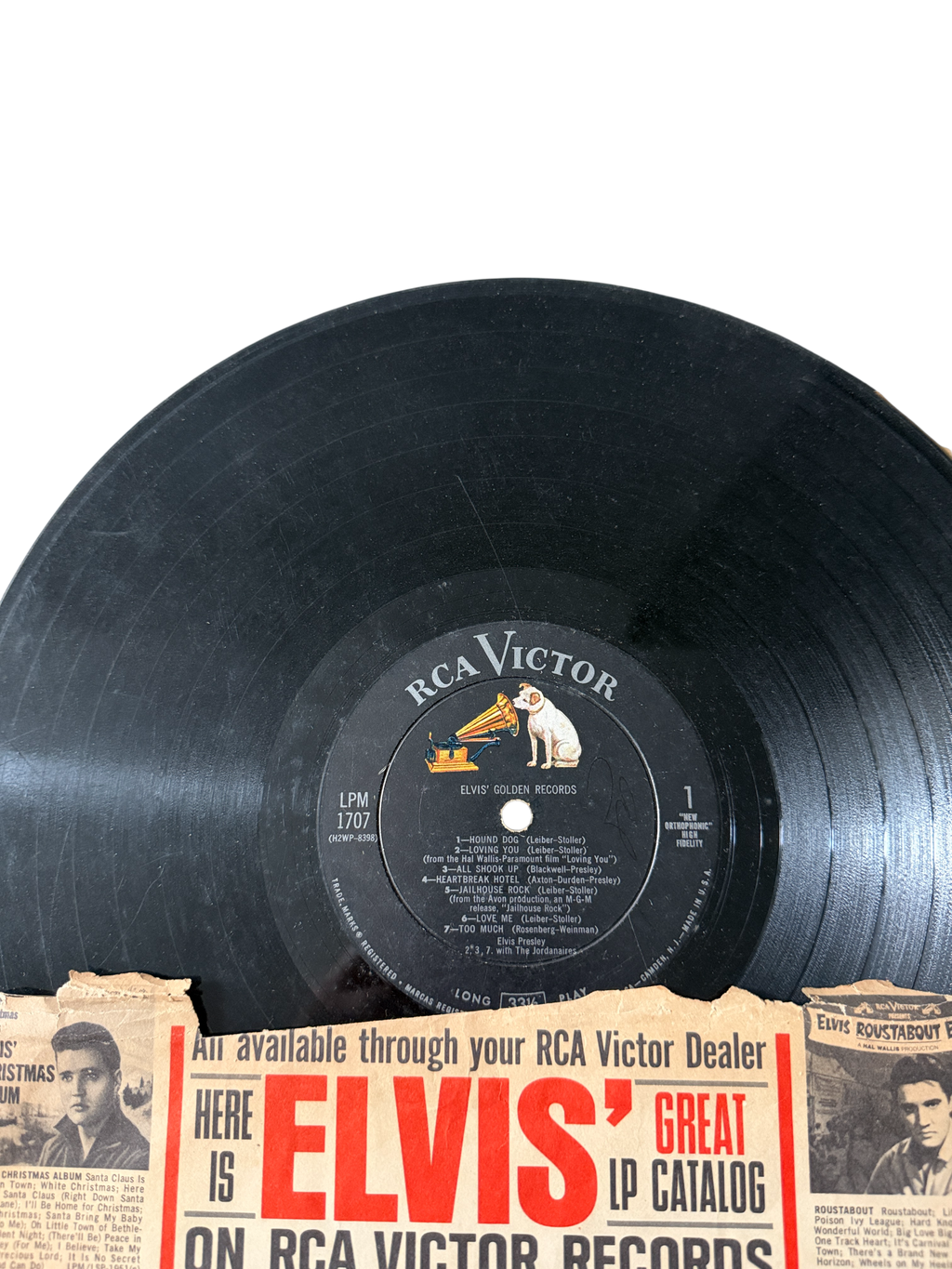 Colección de 9 Discos de Vinil de Elvis Presley