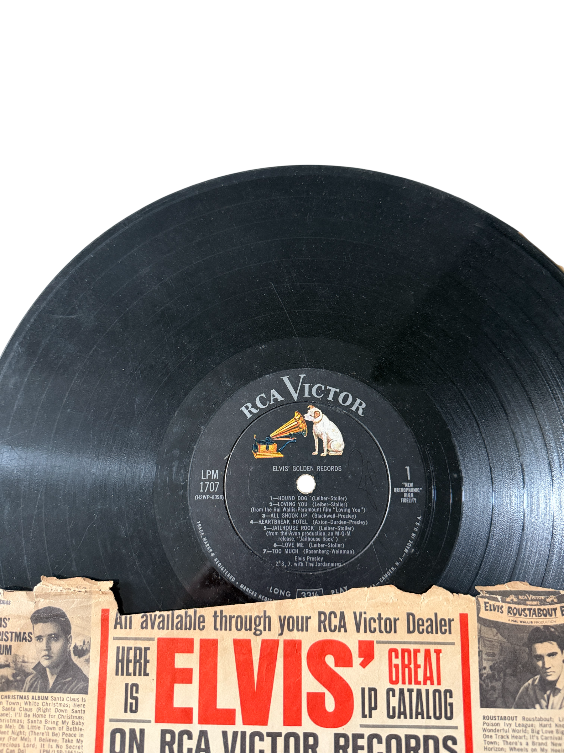 Colección de 9 Discos de Vinil de Elvis Presley