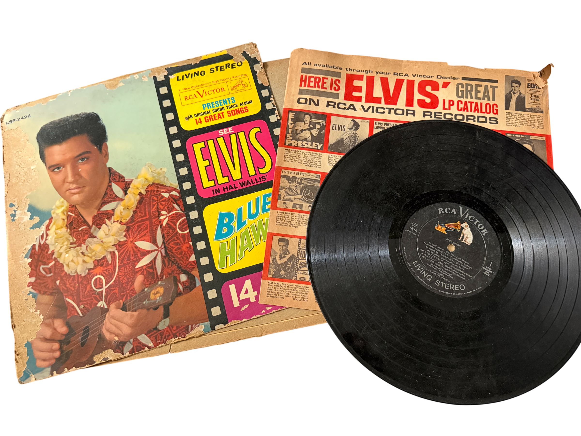 Colección de 9 Discos de Vinil de Elvis Presley