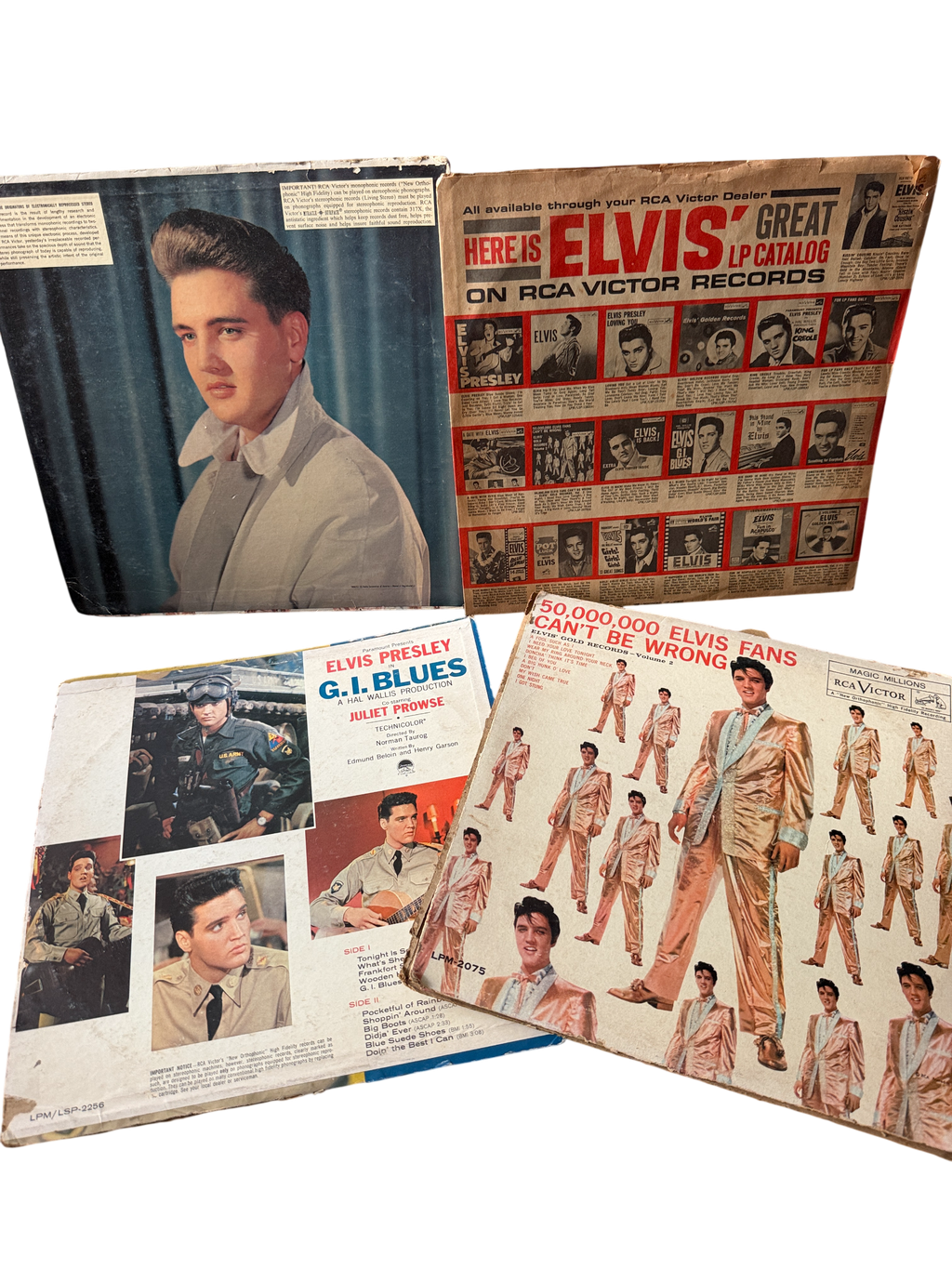 Colección de 9 Discos de Vinil de Elvis Presley