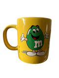 Collectible M&M's Yellow Mug 2000s Used