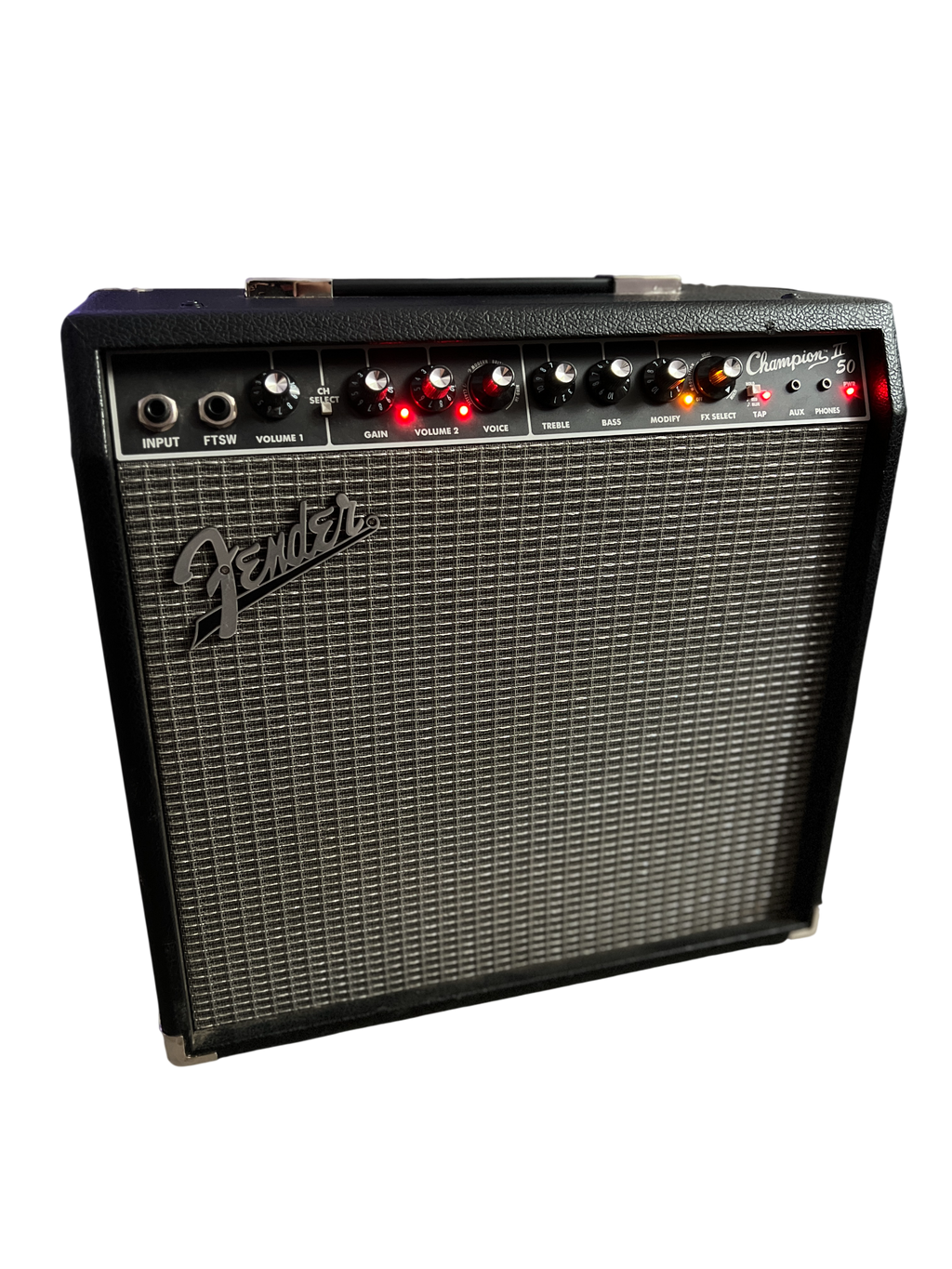 Fender Champion II 50 Amplificador para Guitarra Usado 9/10 – 100% Funcional