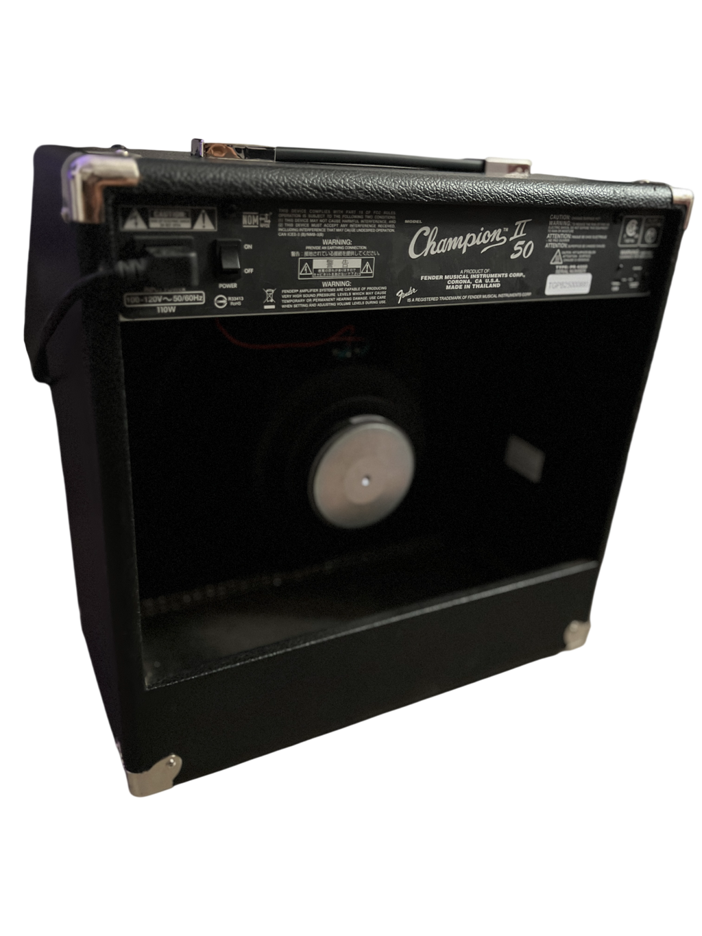 Fender Champion II 50 Amplificador para Guitarra Usado 9/10 – 100% Funcional