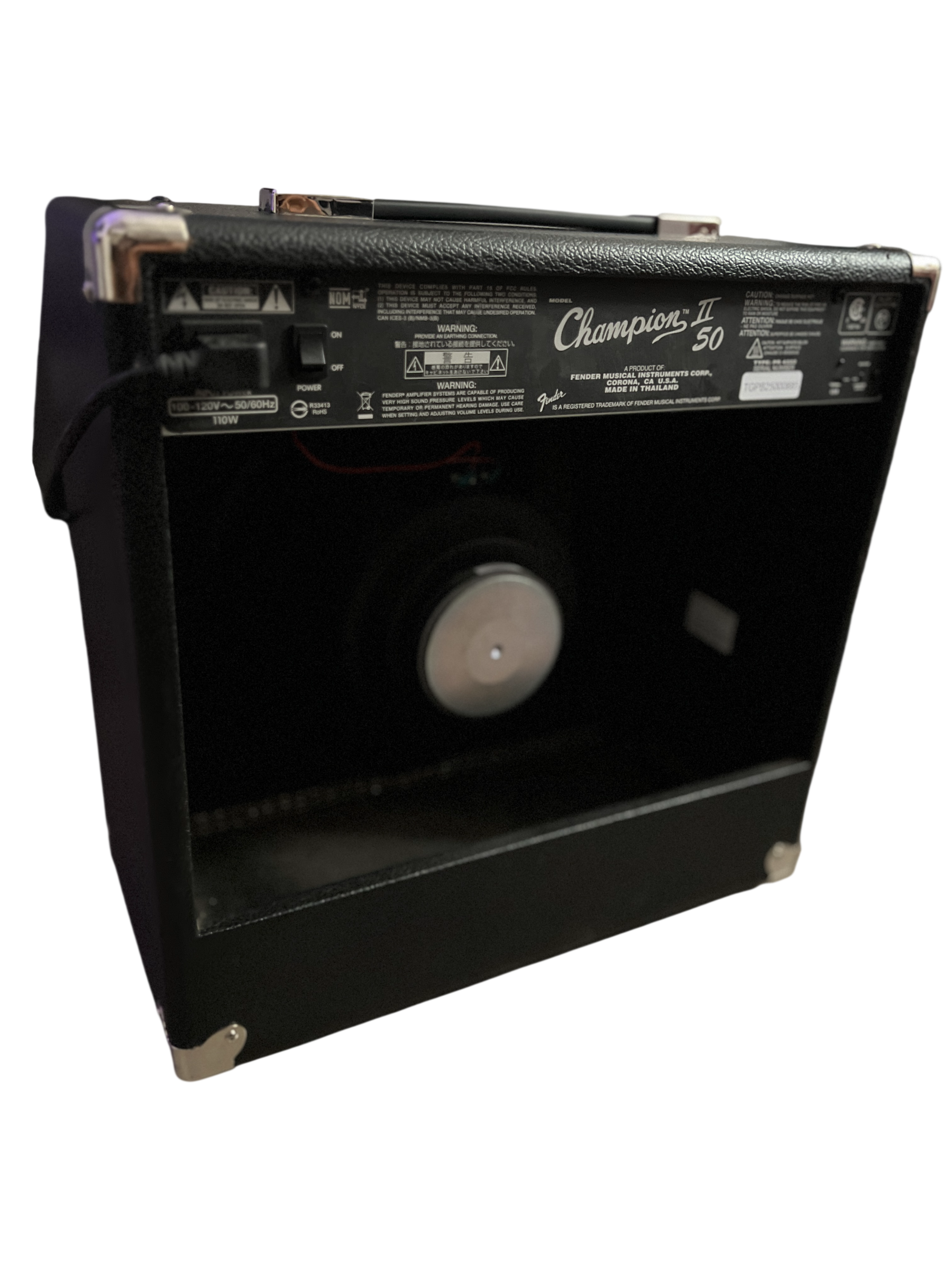 Fender Champion II 50 Amplificador para Guitarra Usado 9/10 – 100% Funcional