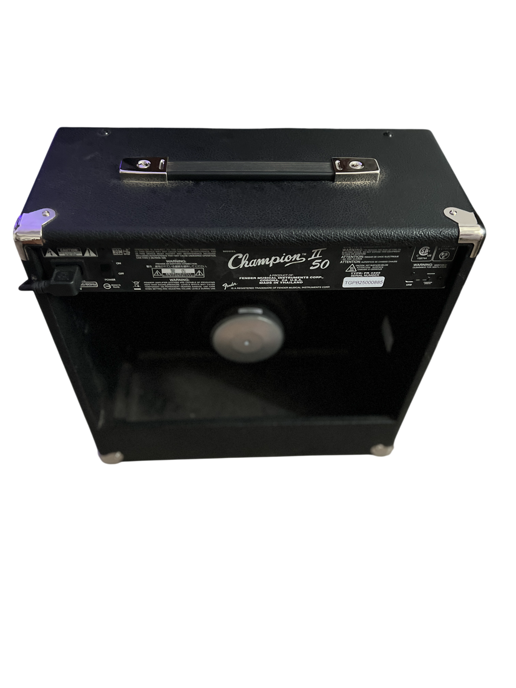 Fender Champion II 50 Amplificador para Guitarra Usado 9/10 – 100% Funcional