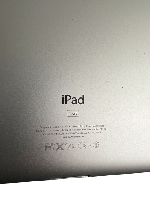 Apple iPad 2 (Wi-Fi Only) 16 GB