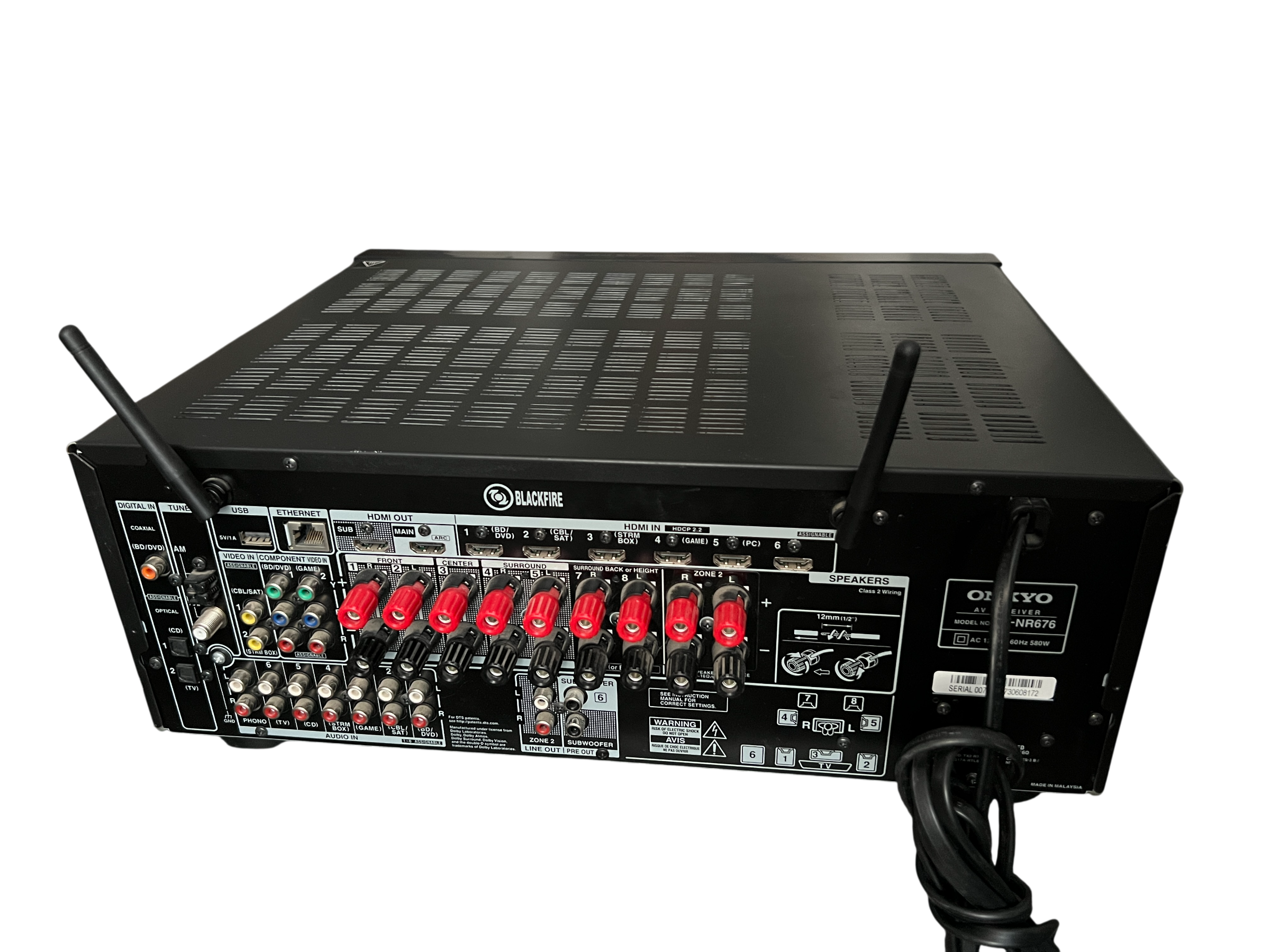 Sistema de Sonido Onkyo TX-NR676