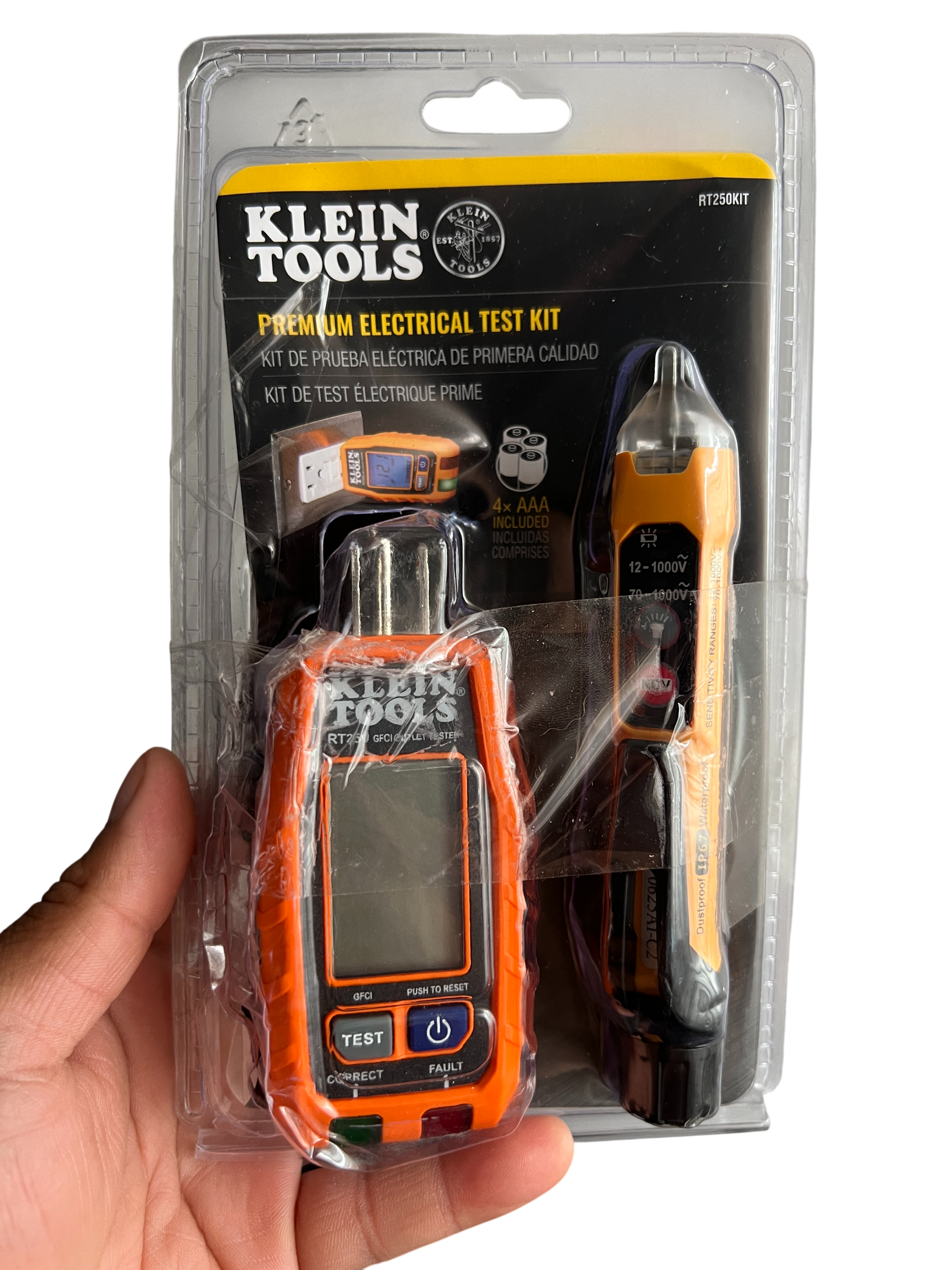 Kit de Prueba Eléctrica Klein Tools RT250KIT