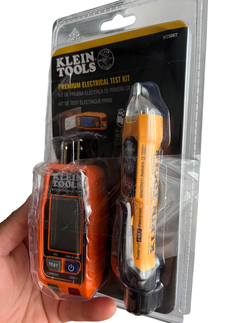 Kit de Prueba Eléctrica Klein Tools RT250KIT