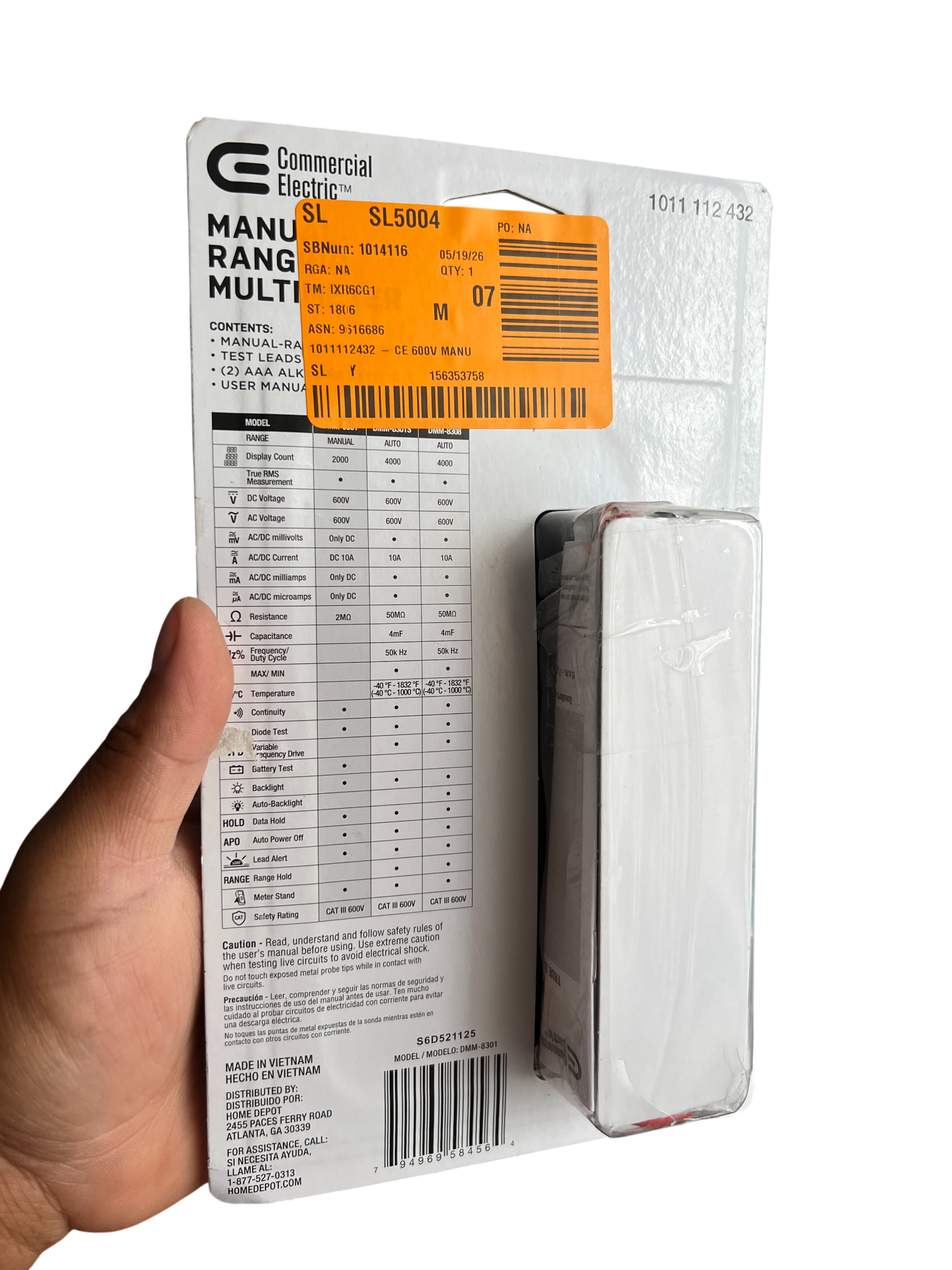 Kit de Prueba Eléctrica Klein Tools RT250KIT