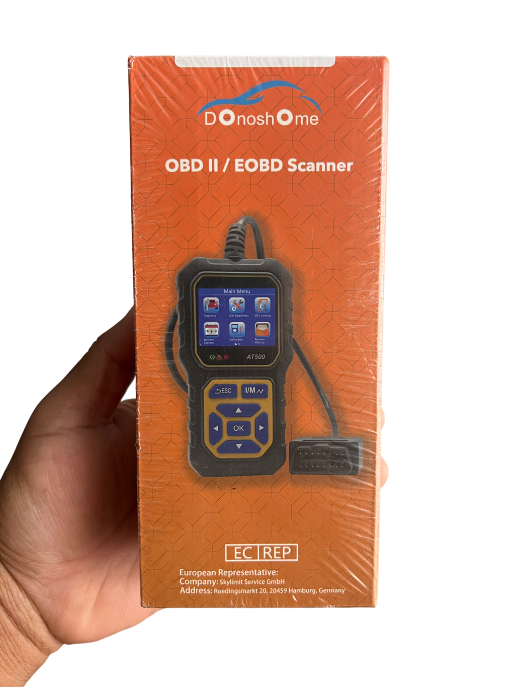 Escáner Automotriz OBD2 / EOBD AT500