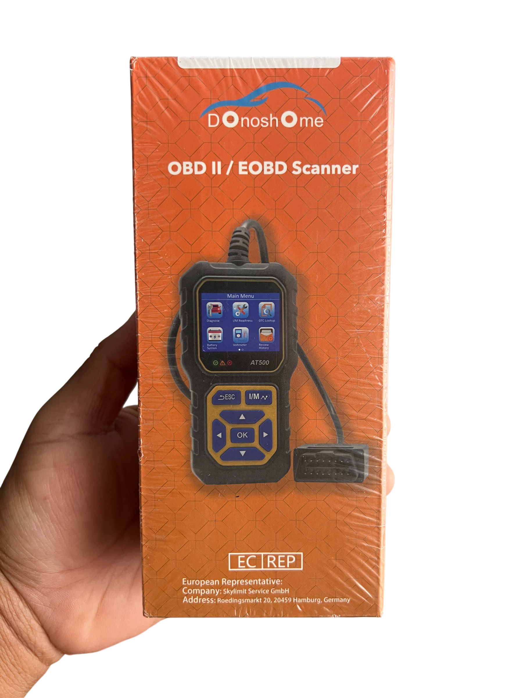 Escáner Automotriz OBD2 / EOBD AT500