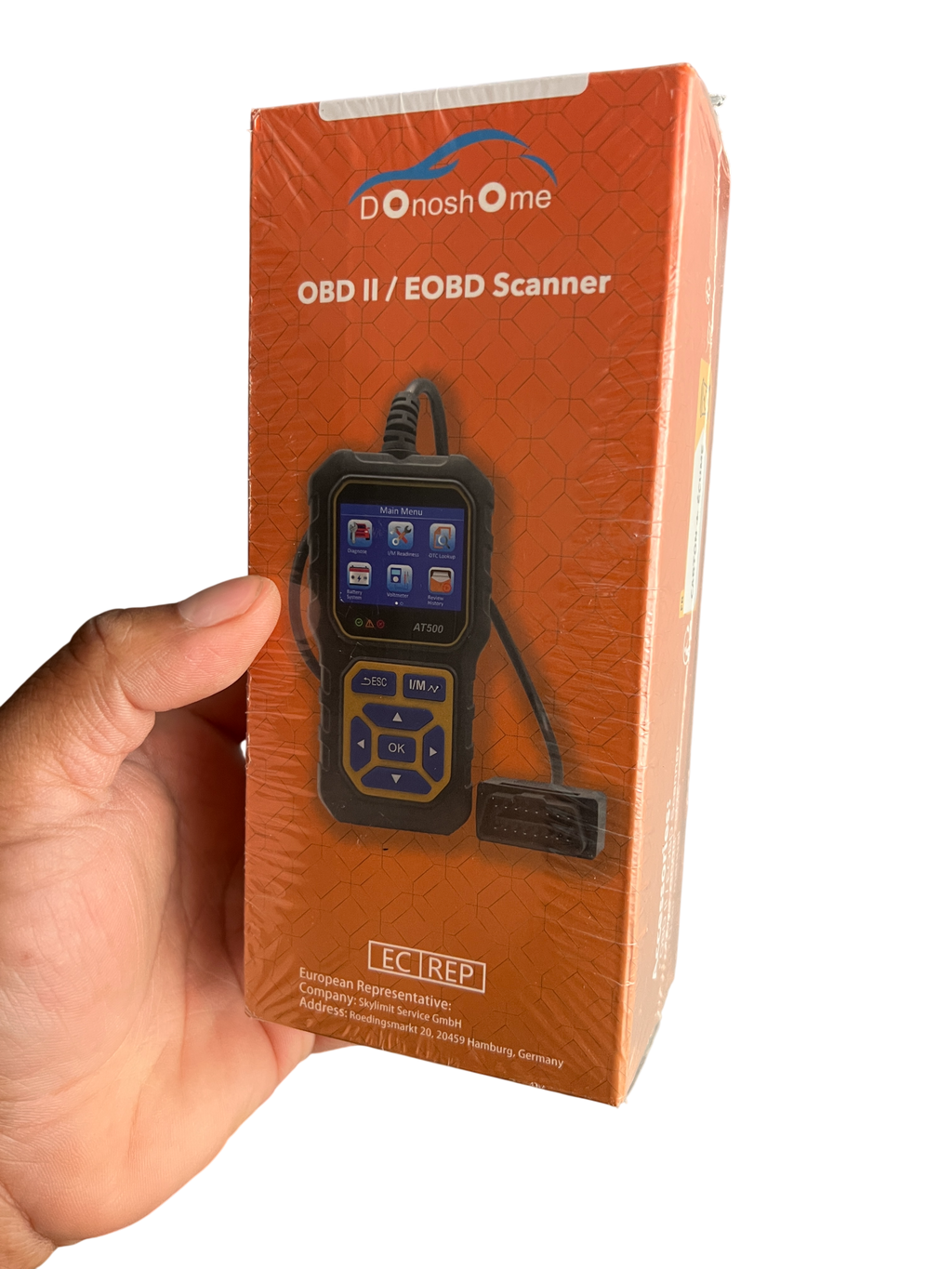 Escáner Automotriz OBD2 / EOBD AT500