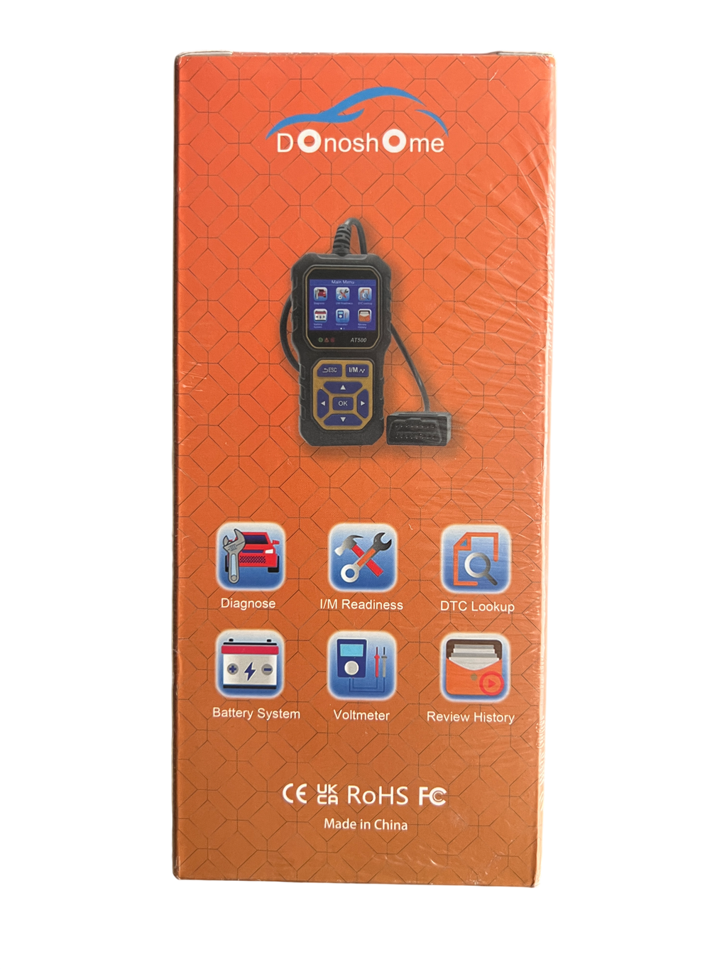 Escáner Automotriz OBD2 / EOBD AT500