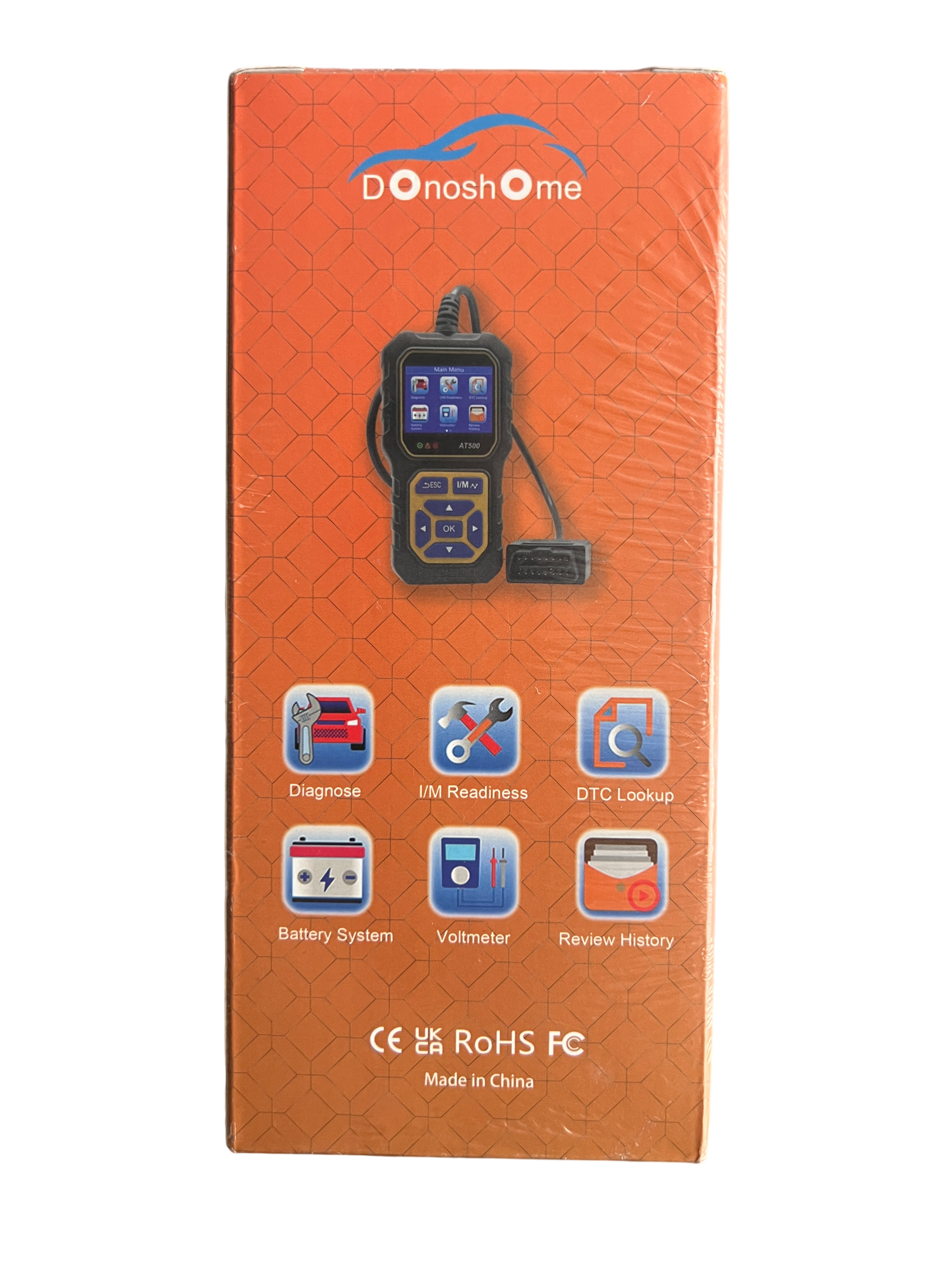 Escáner Automotriz OBD2 / EOBD AT500