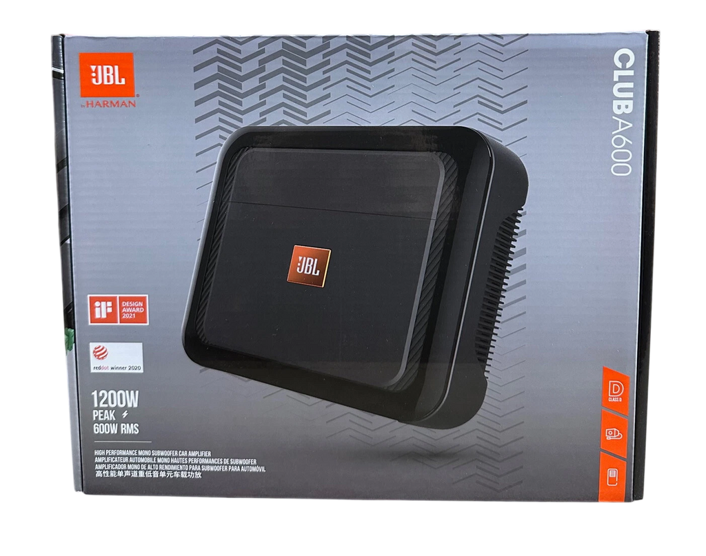 Amplificador JBL Club A600 Clase D 600W para Subwoofer